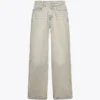 STRAIGHT LIGHT GREY JEANS