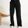 Boyfriend Cargo Wide Leg Denims