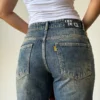 Retro Old School Flare Bootleg Jeans