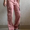 Crazy Multi Pockets Baggy Cargo Jeans