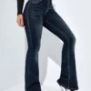 Deep Blue Flare Bootcut Jeans