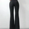 Black Bootcut Flare High Waist Jeans