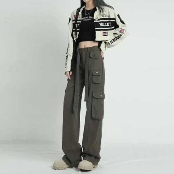 Seoul Street Style Baggy Cargo Jeans