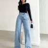Oh So Vintage Wide Leg Jeans