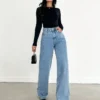 Oh So Vintage Wide Leg Jeans