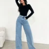Oh So Vintage Wide Leg Jeans