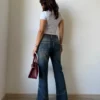 Retro Old School Flare Bootleg Jeans