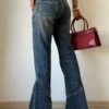 Retro Old School Flare Bootleg Jeans