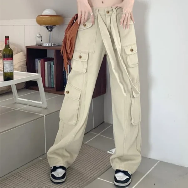 Seoul Street Style Baggy Cargo Jeans