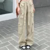 Seoul Street Style Baggy Cargo Jeans