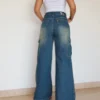 Outland Draw Wide Leg Cargo Jeans