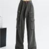 Seoul Street Style Baggy Cargo Jeans