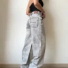 Platinum Drift Baggy Fit Jeans