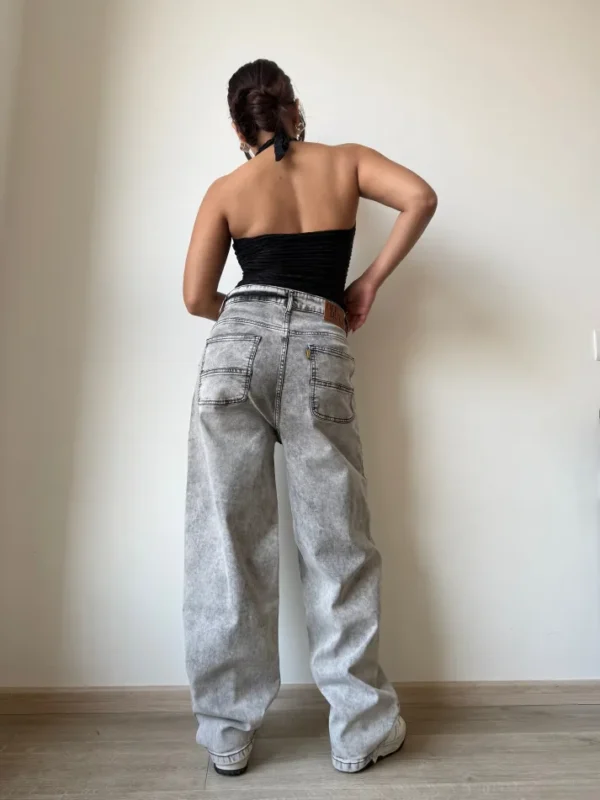 Platinum Drift Baggy Fit Jeans