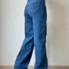 True Blue Wide Leg High Rise jeans