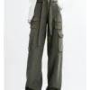 Seoul Street Style Baggy Cargo Jeans