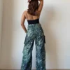 High Street Foil Cargo Denim