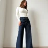 Midnight Indigo Baggy Wide Leg Jeans