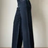 Midnight Indigo Baggy Wide Leg Jeans