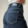 Midnight Indigo Baggy Wide Leg Jeans