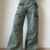 Dirty Fade Out Wash Cargo Denims