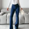 Dark Blue Bootcut Flare Jeans