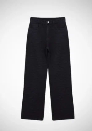 Trendy Women High Rise Textured Jeans