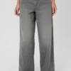 Dark Grey Wide-Leg Jeans