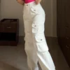Crazy Multi Pockets Baggy Cargo Jeans