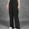 Korean Baggy High Waist Cargo Pants
