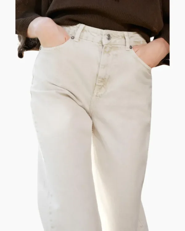 STRAIGHT BEIGE JEANS
