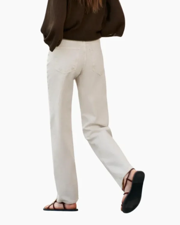 STRAIGHT BEIGE JEANS