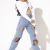 Super Ripped Mom Fit Jeans