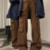 Crazy Multi Pockets Baggy Cargo Jeans