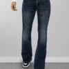 Deep Blue Flare Bootcut Jeans