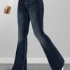 Deep Blue Flare Bootcut Jeans